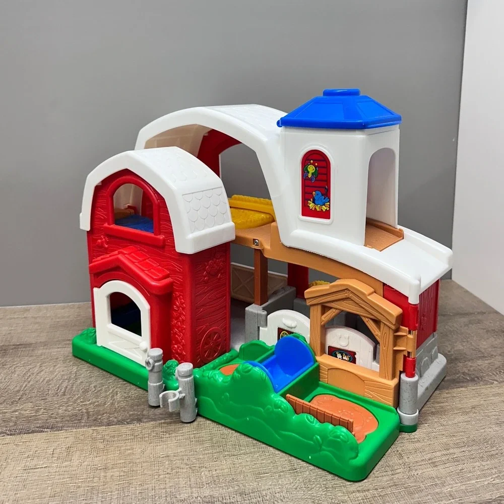 Fisher-Price Little People Animal Friends Farm Playset Figures Vehicles Lot Toy